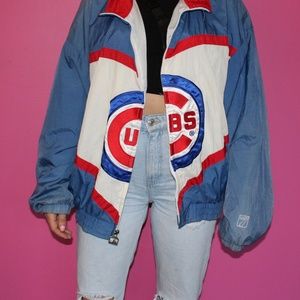 UNISEX Vintage '70s Chicago Cubs Windbreaker